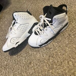 White and Black Sneakers